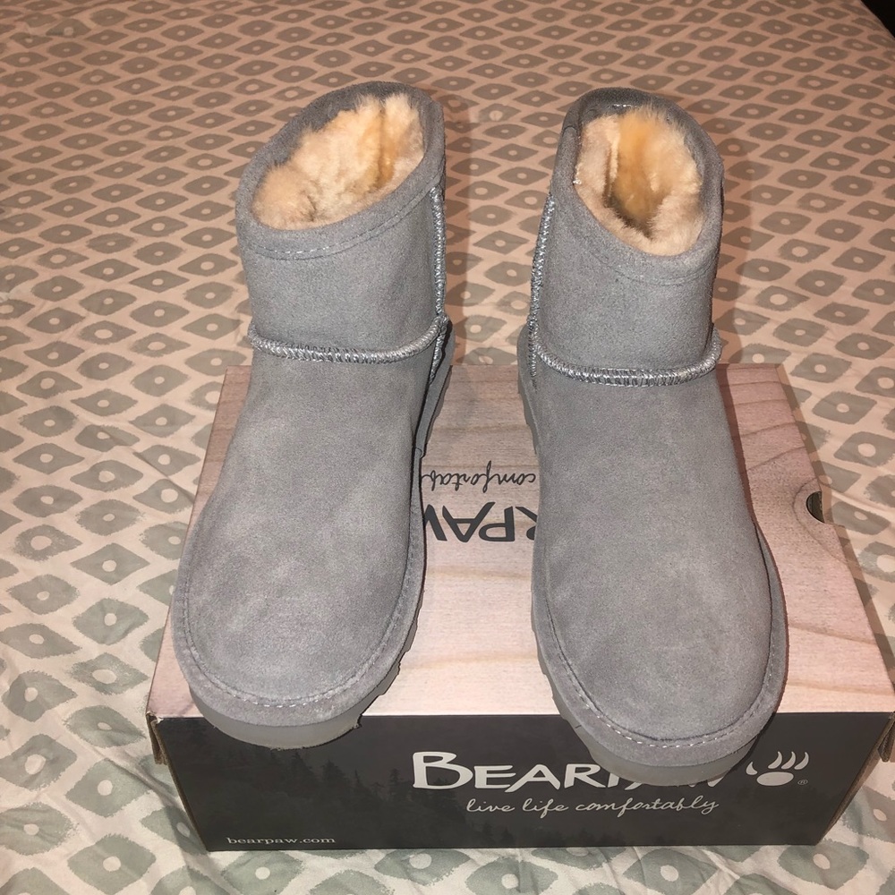 Bearpaw Alyssa sz 8M Gray Fog